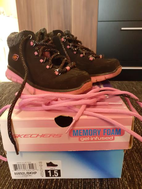 Prechodné topánky, skechers,33