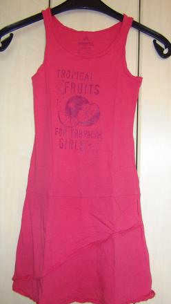 Dievčenské letné šaty lupilu 134/140-dva kusy, lupilu,134