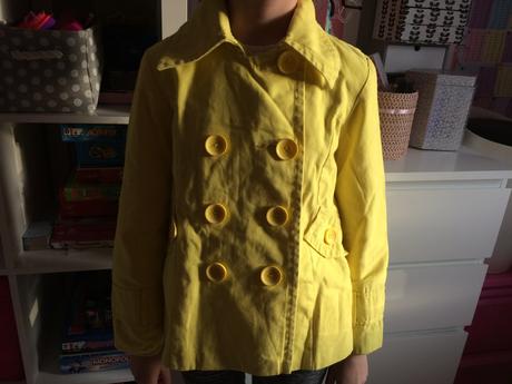 Žlté sako, nenosene, 10 eur, next,152