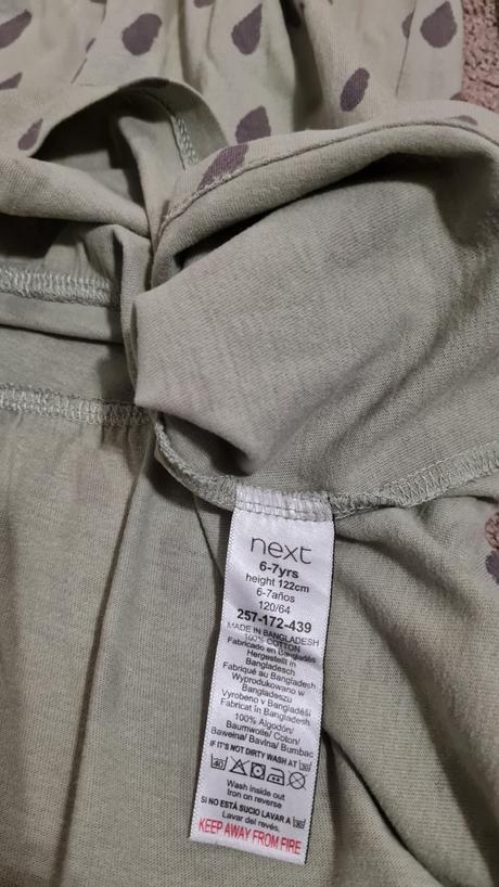 Šaty zn. next 6/7r...122, next,122