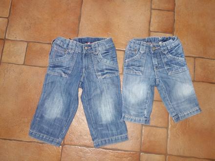 Riflove trictvrtaky, h&m,128