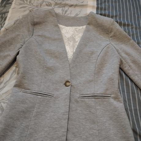 Sivé sako predĺžené, 170