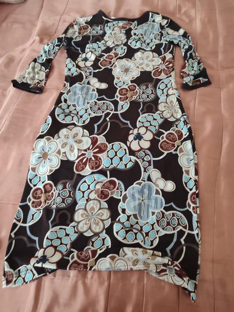 Šaty s 3/4-ovými rukávmi, bonprix,38