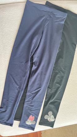 2 x legínky disney - nenosené, cena spolu, tchibo,146