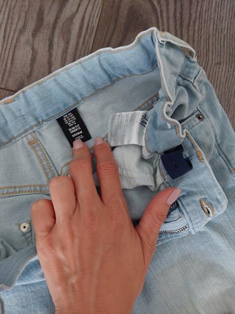 Riflové kraťasy, h&m,164