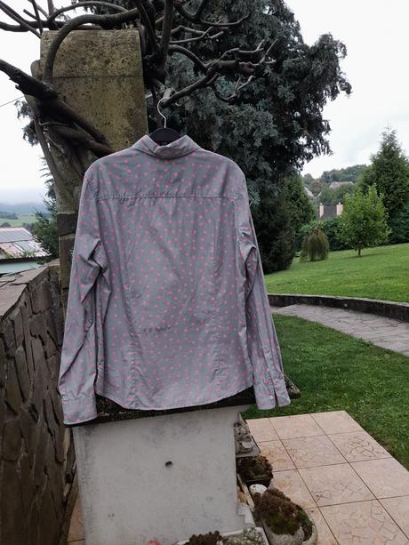 Košeľa  s bodkami, xl