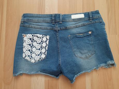 Rifľové šortky, esmara,40