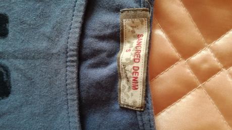 Pekné tricko znacky sancred denim, s