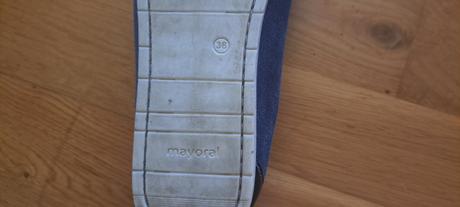 Kožené mokasíny, mayoral,38