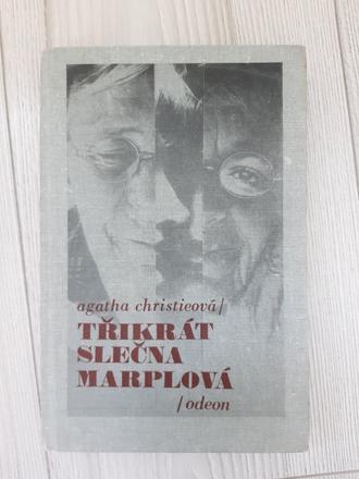 Kniha agatha christie - 3x slecna marplova,