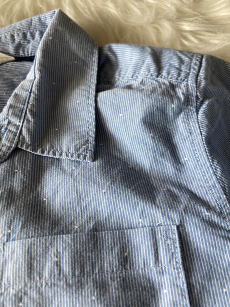 Košeľa s bodkami, h&m,128