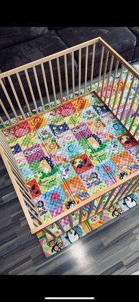 Detská ohrádka, šírka (cm): 120,dĺžka (cm): 120