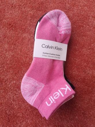 Calvin klein dámske ponožky 3 páry veľkosť 37-41, calvin klein,37 / 38 / 39 / 40 / 42