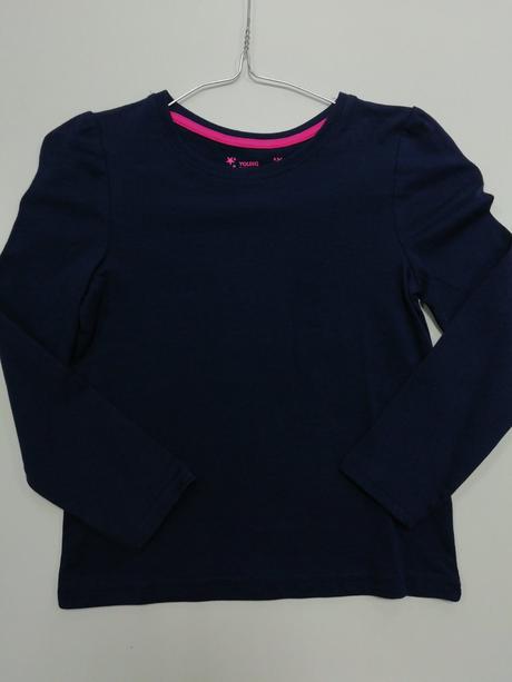 Tričko modré bavlnené čisté, young dimension,116