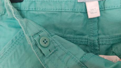 Šortky obaibi 1x oblečené, obaibi,104