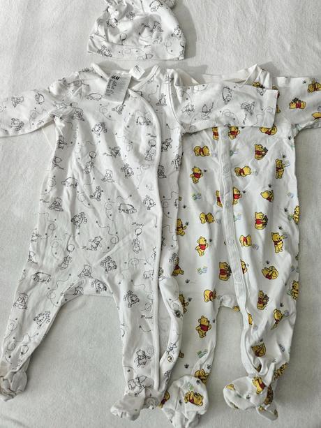 Overal na spanie macko pu, h&m,62