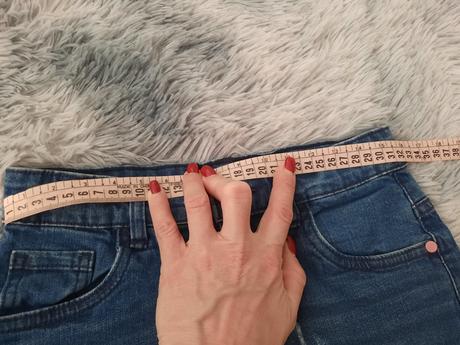 Riflová suknička, kik,146