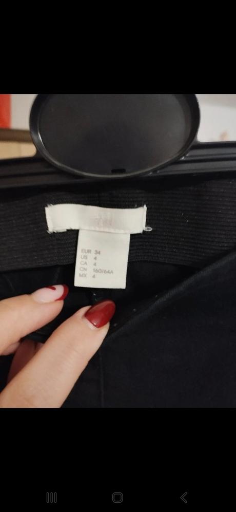 H&m džegíny, h&m,xs