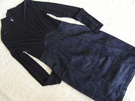 Denim armani jeans, šaty veľ. xs, armani,xs