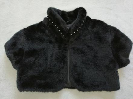 Krásne kožušinkové bolerko na šaty, anita,36