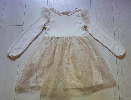 Tylové šaty h&m 134/140, h&m,134