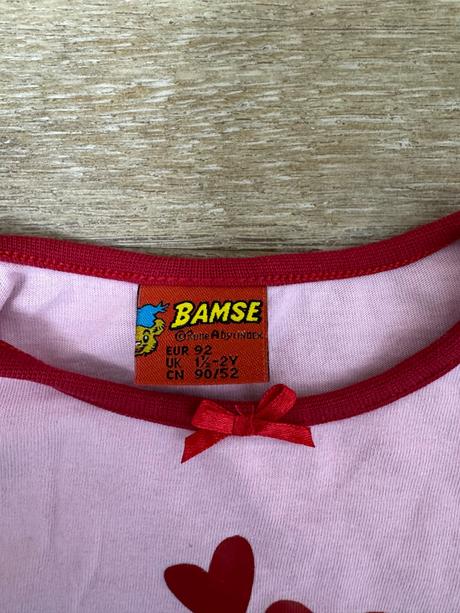 Pyžamko a nočná košeľa lindex bamse, lindex,86