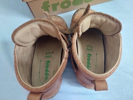 Topánky barefoot kožené celoročné, froddo,22