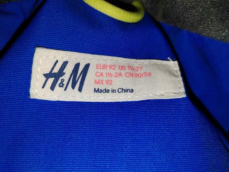 Kombinéza, h&m,92