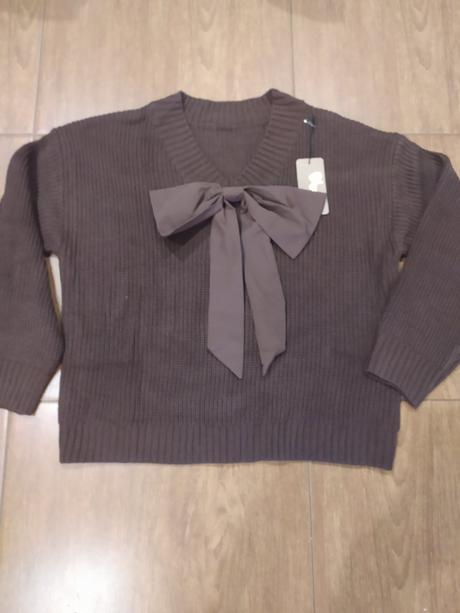 Sveter s mašľou, l / m