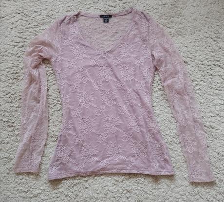 Damske jemne romanticke cipkovane tricko, amisu,s