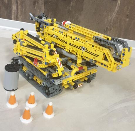 Lego technic 42097 - kompaktný pásový žeriav  top, 