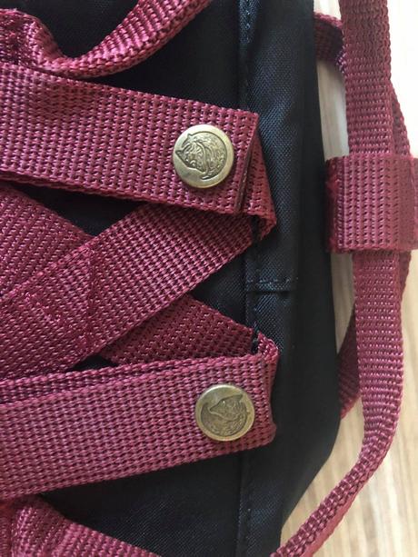 Nový batoh fjällräven kanken čierno-červený, fjällräven