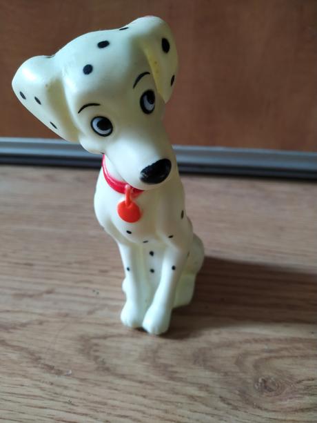 Dalmatínci - retro gumené pískacie hračky,