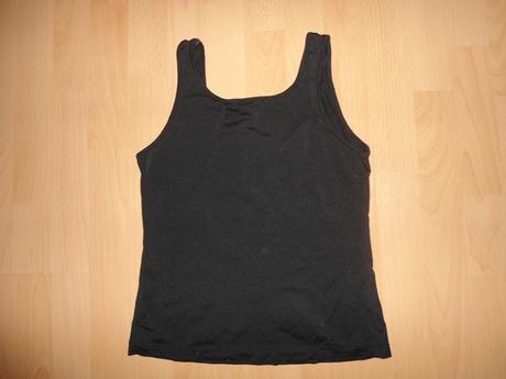 Cierne tricko - tielko, xs