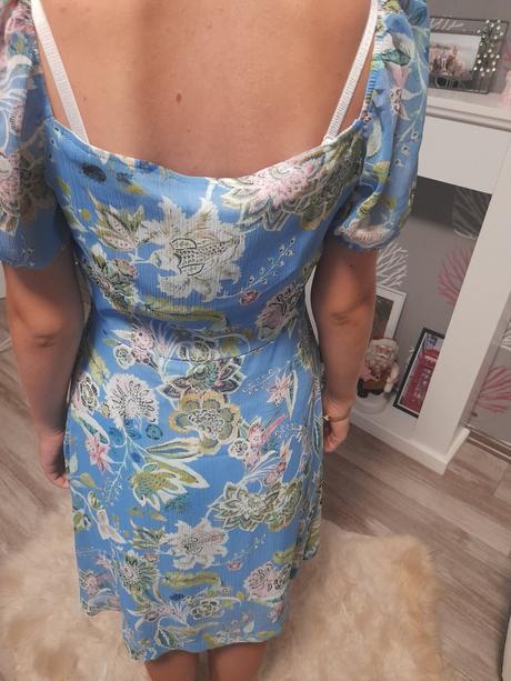 Kvetovane saty, orsay,m