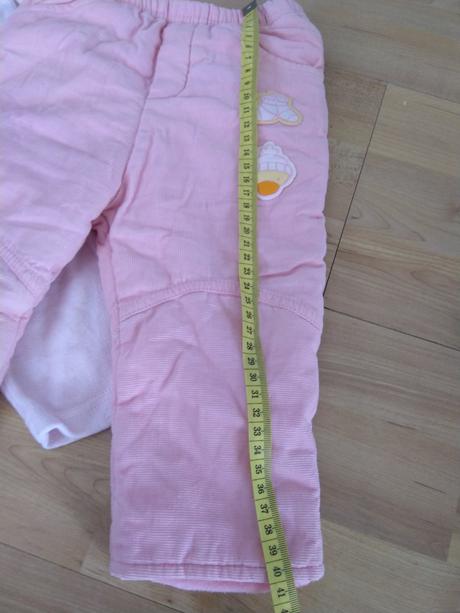 Cena za obe - nohavice, tulec trend,74