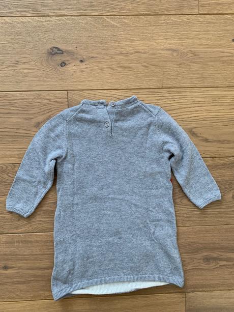 Svetrové šaty s líškou, lupilu,74