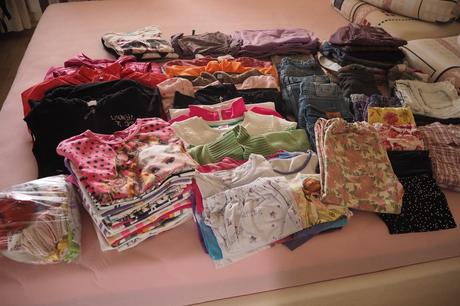 Mix dievčenského oblečenia, 122–134