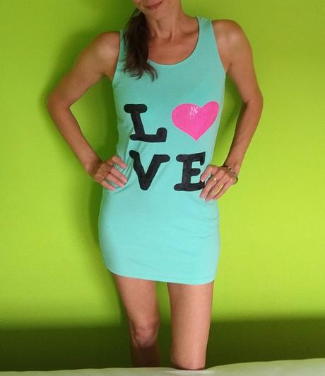 Plážové mini z hm love nenosené, h&m,170