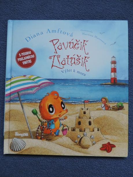 Knihy pavúčik zlatúšik, 4 ks, 