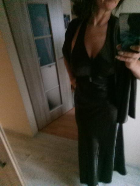 Čokoladovo hnedé šaty, 40