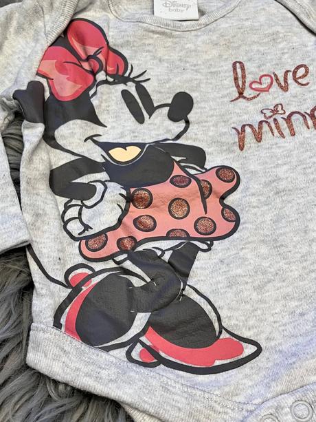 Dievčenské body minnie (68), disney,68