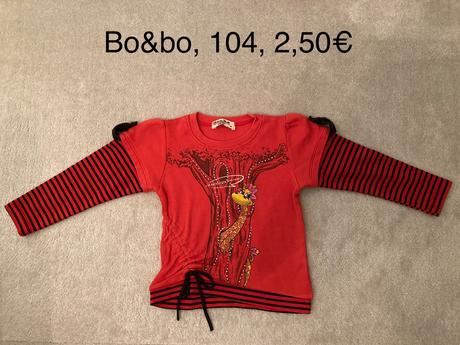 Tričko s dlhým rukávom, bobo,104
