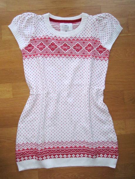 Pletene minisaty s angorou - norsky vzor, c. 170, h&m,s