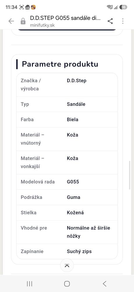 Sandálky dd step, d.d.step,32
