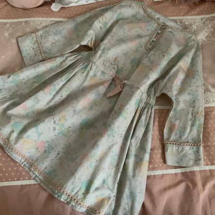 Bavlnené šaty zara č. 146/152, 11-12 rokov, zara,152