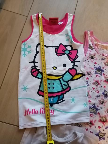Bavlnené tielko hello kitty, sanrio,116
