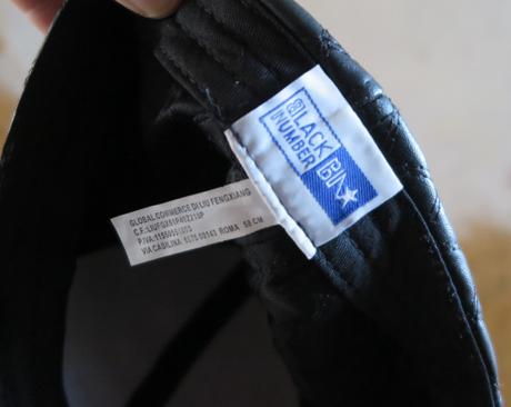 Čierna prešívaná šiltovka black number (fullcap /, 58