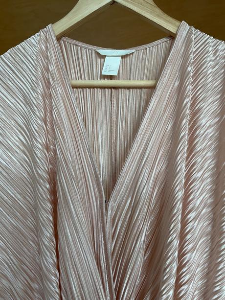 Staro-ruzove saty, h&m,s