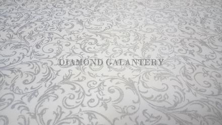 Bavlnená látka - ornamenty strieborné , 